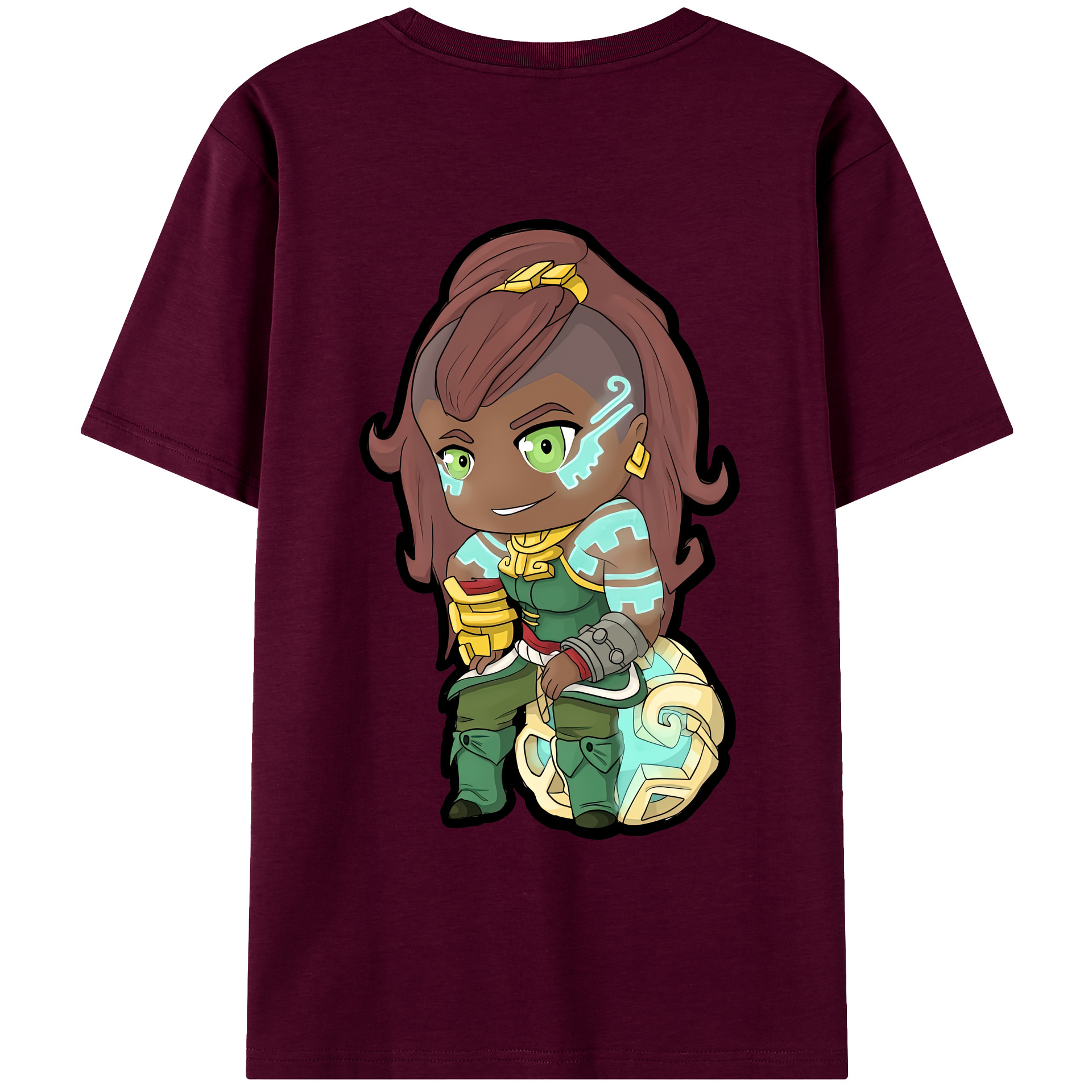 リーグ・オブ・レジェンド League of Legends LOL レディース半袖Tシャツ(バックプリント)